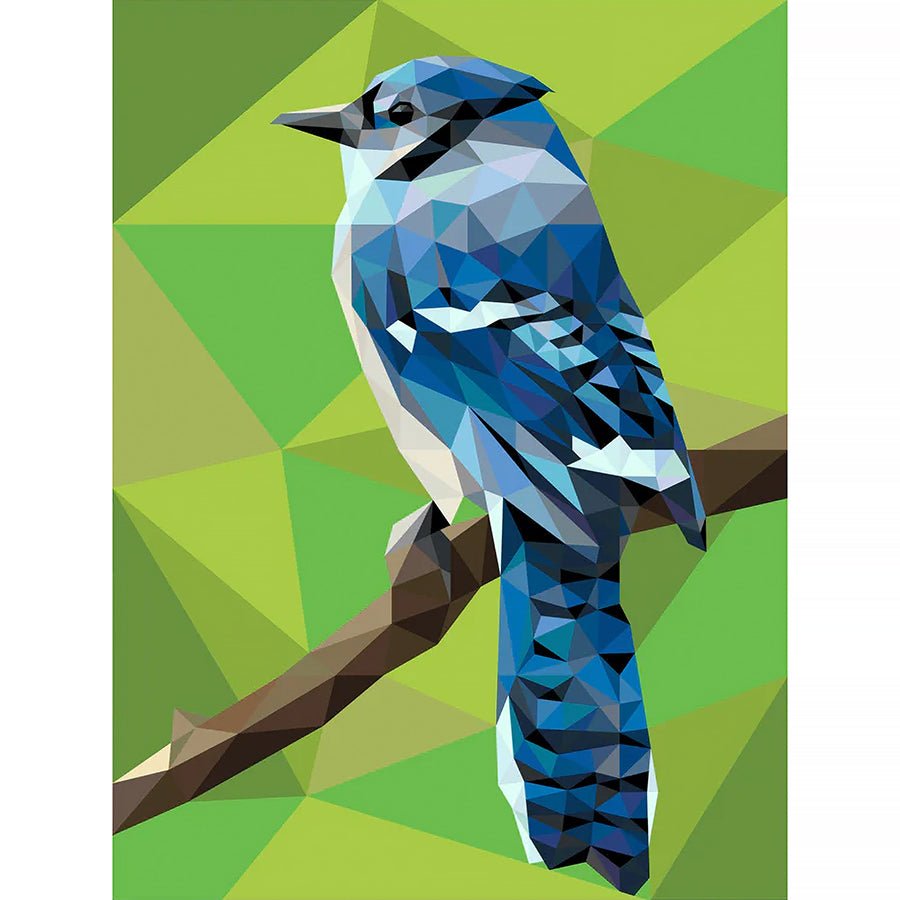 BJ the Blue Jay Foundation Paper Pieced Quilt Pattern by Legit Kits Design - Legit Kits Design from Fort Worth Fabric Studio