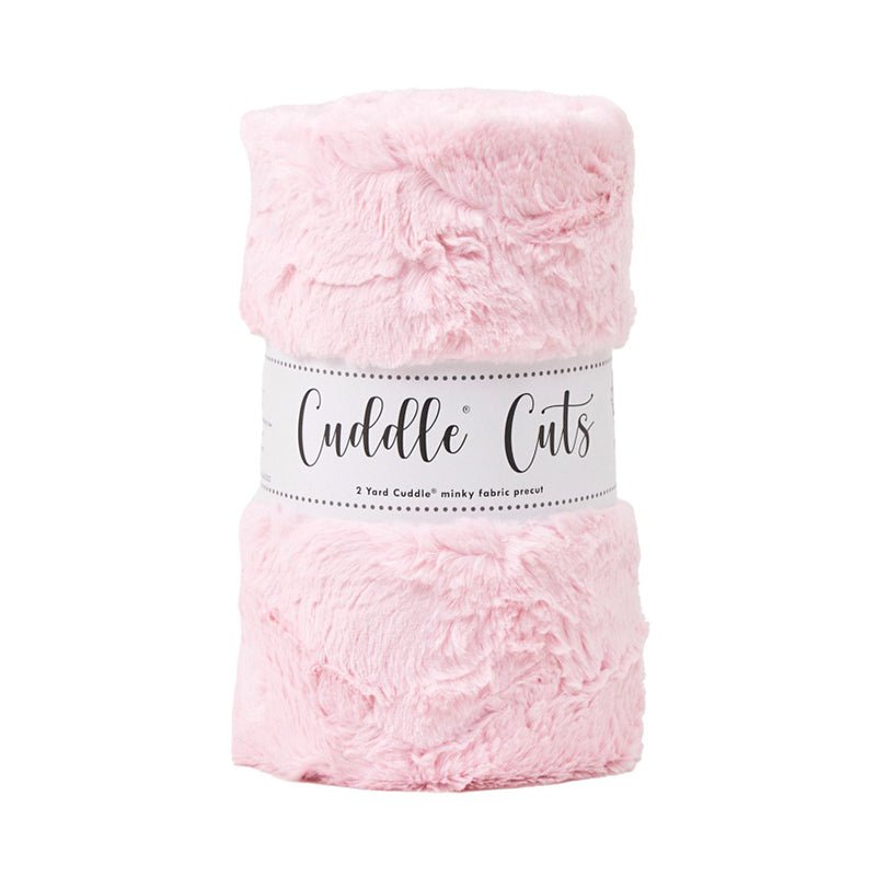 Cuddle by Shannon 2 Yard Luxe Cuddle Cut Hide Blush - Shannon Fabrics from Fort Worth Fabric Studio