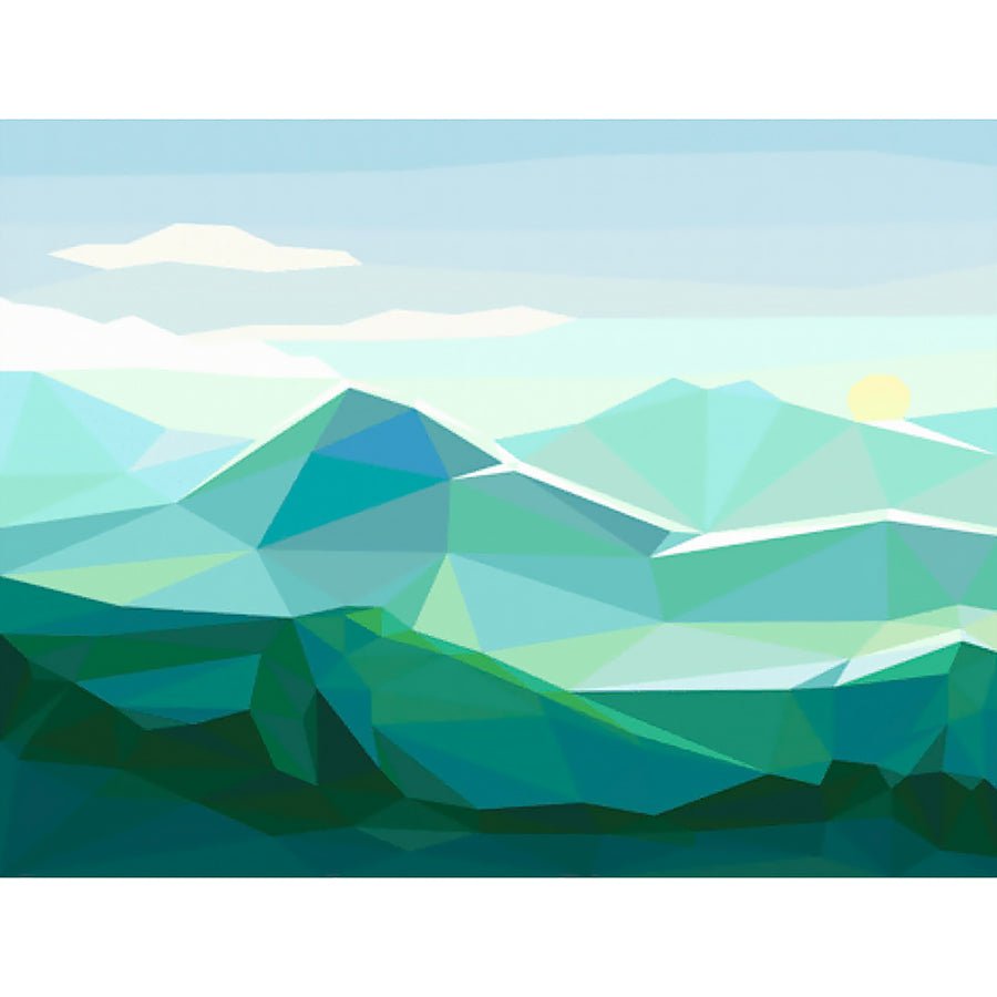 Hazy Hills West Foundation Paper Pieced Quilt Pattern by Legit Kits Design - Legit Kits Design from Fort Worth Fabric Studio