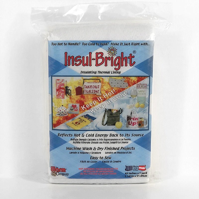 Insul - Bright Package Batting 36 X 45 by The Warm Company - The Warm Company from Fort Worth Fabric Studio