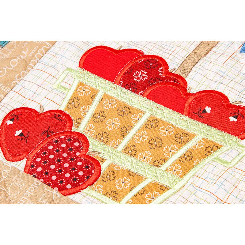 Machine Embroidery USB Autumn Love by Lori Holt for Riley Blake - Riley Blake from Fort Worth Fabric Studio