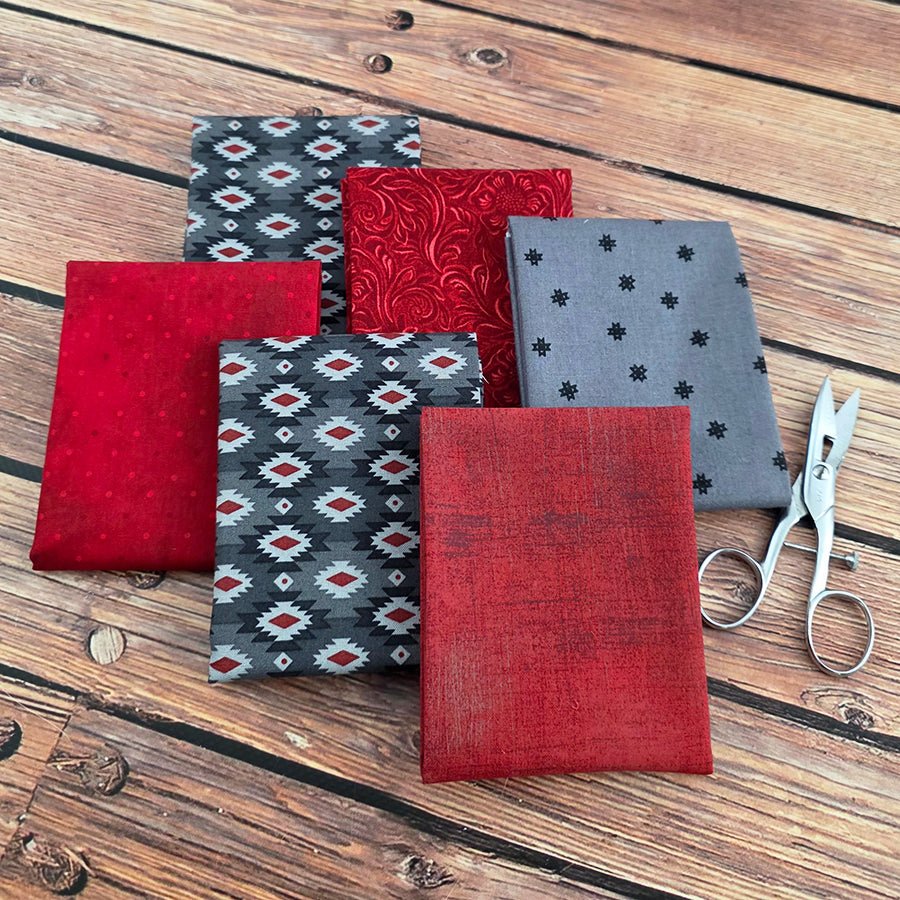 Marfa Station – FWFS Exclusive 6 Piece Fat Quarter Bundle - Fort Worth Fabric Studio from Fort Worth Fabric Studio