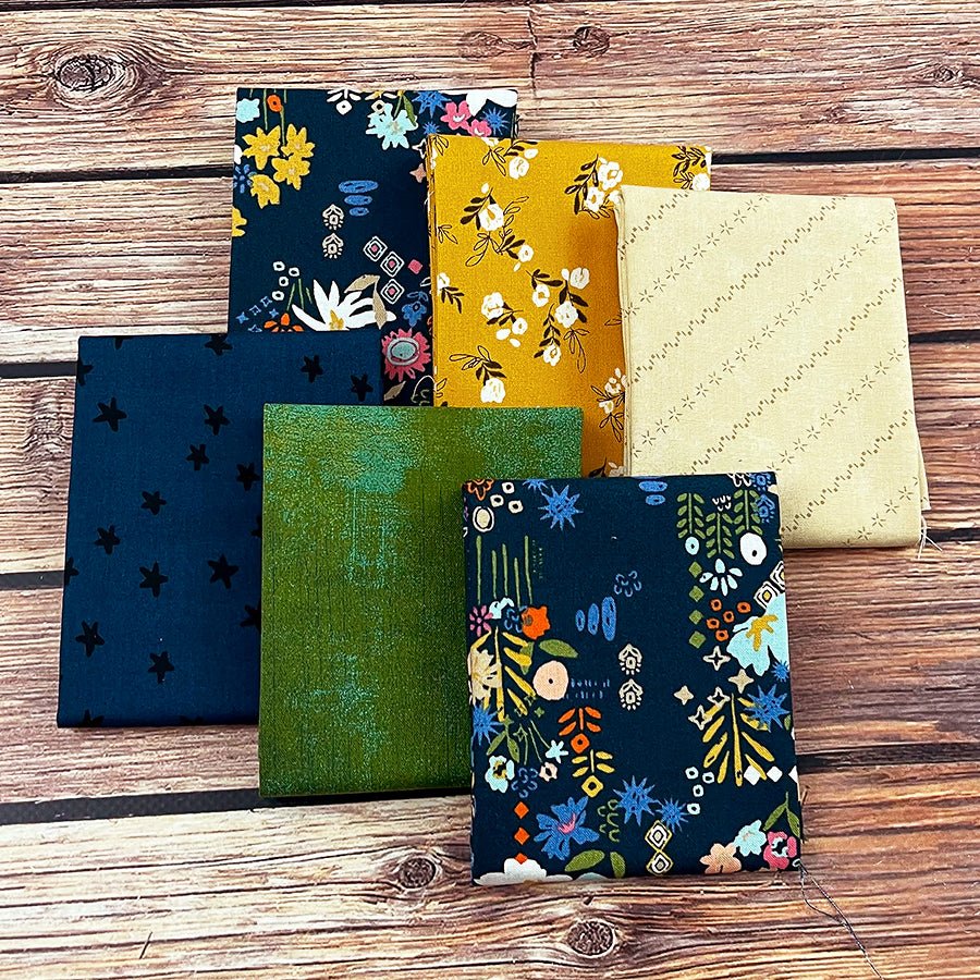 Saturday in Gruene – FWFS Exclusive 6 Piece Fat Quarter Bundle - Fort Worth Fabric Studio from Fort Worth Fabric Studio