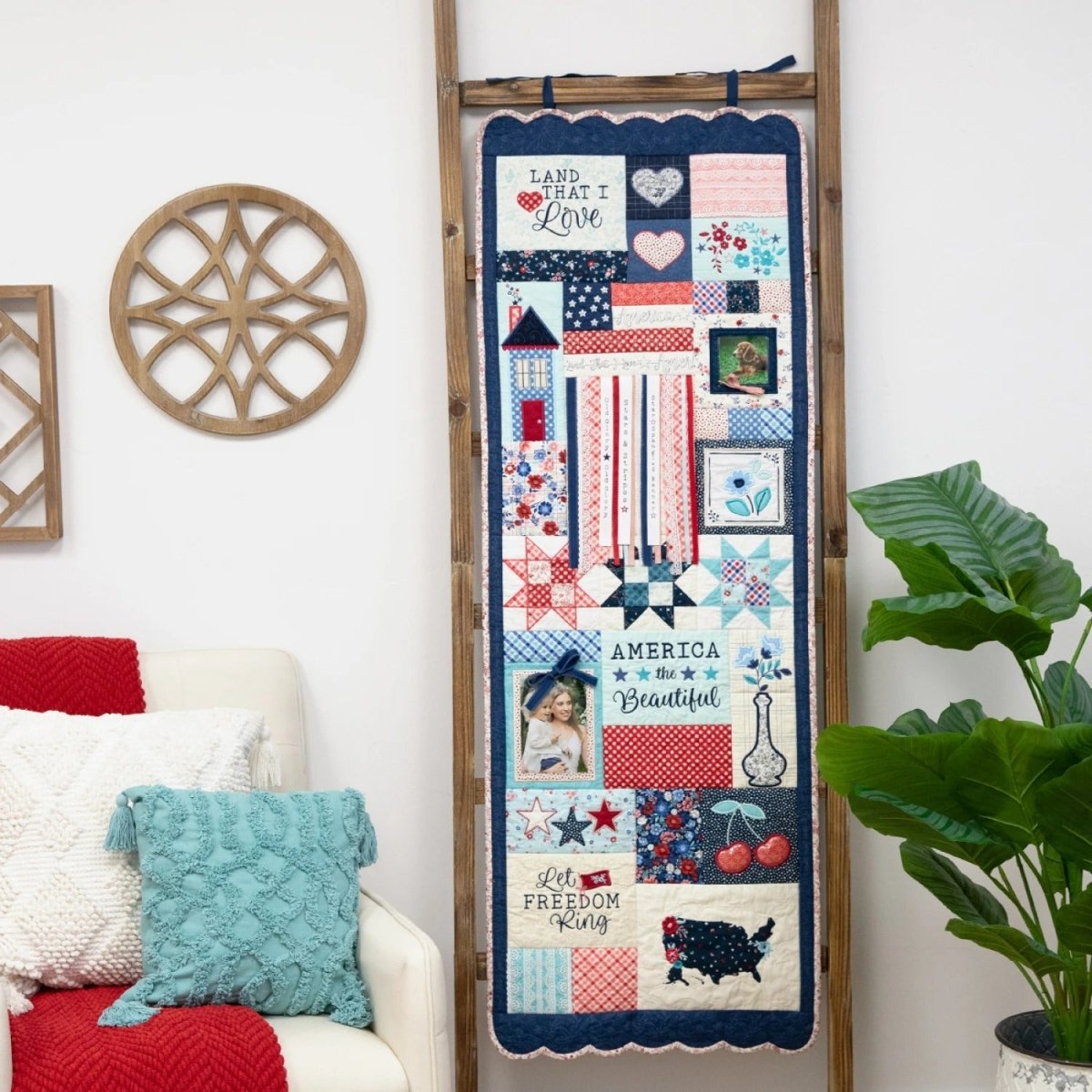 Star - Spangled Beauty Embellishment Kit from Kimberbell - Kimberbell from Fort Worth Fabric Studio
