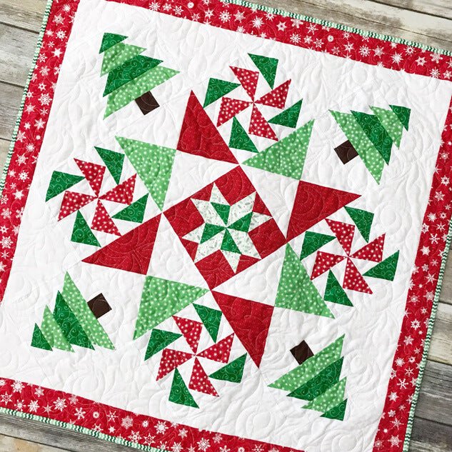 2017 Christmas Mystery Quilt Pattern - Fort Worth Fabric Studio