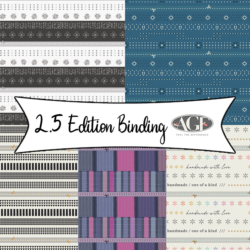 2.5 Edition Binding by AGF Studio for Art Gallery Fabrics - Fort Worth Fabric Studio
