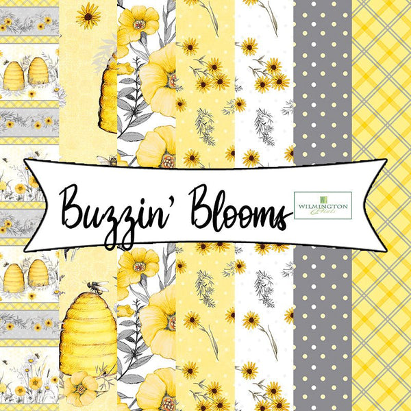 Buzzin' Blooms by Susan Winget for Wilmington Prints - Fort Worth Fabric Studio