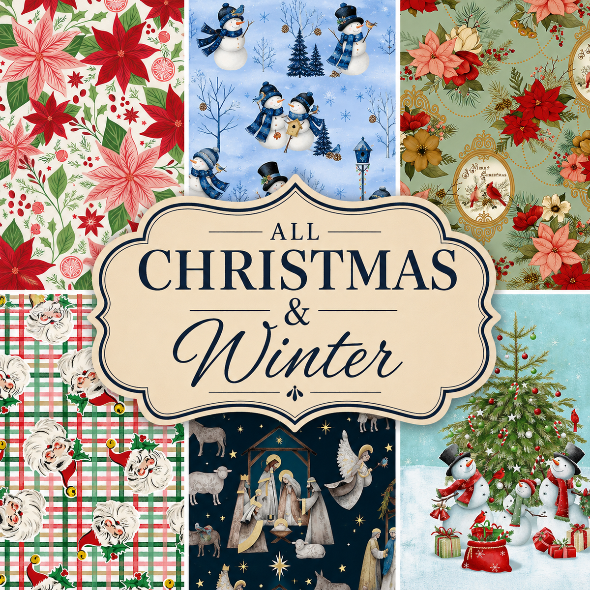 Christmas & Winter - Fort Worth Fabric Studio