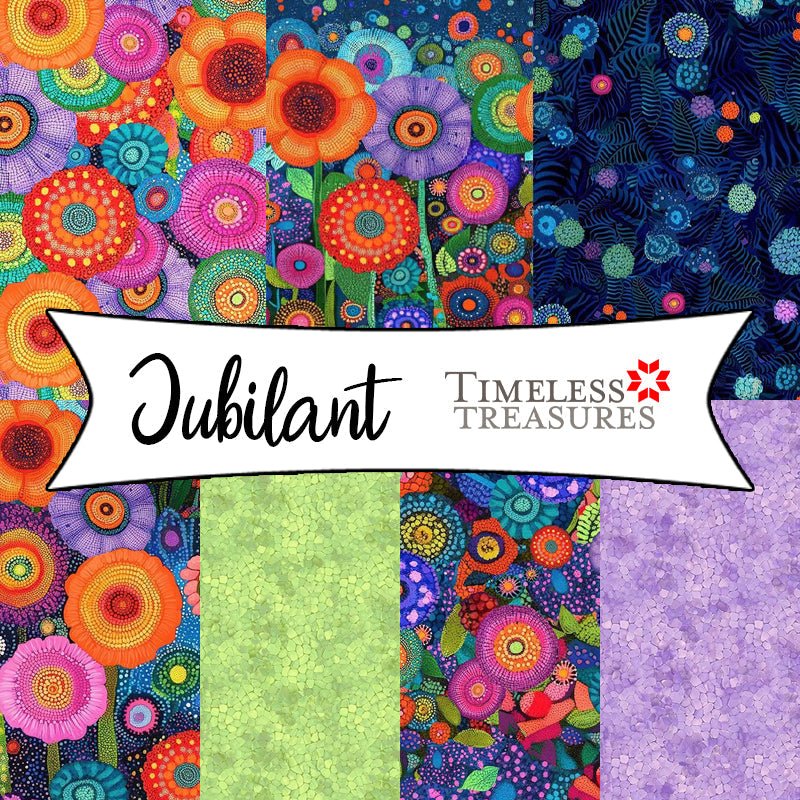 Jubilant from Timeless Treasures - Fort Worth Fabric Studio