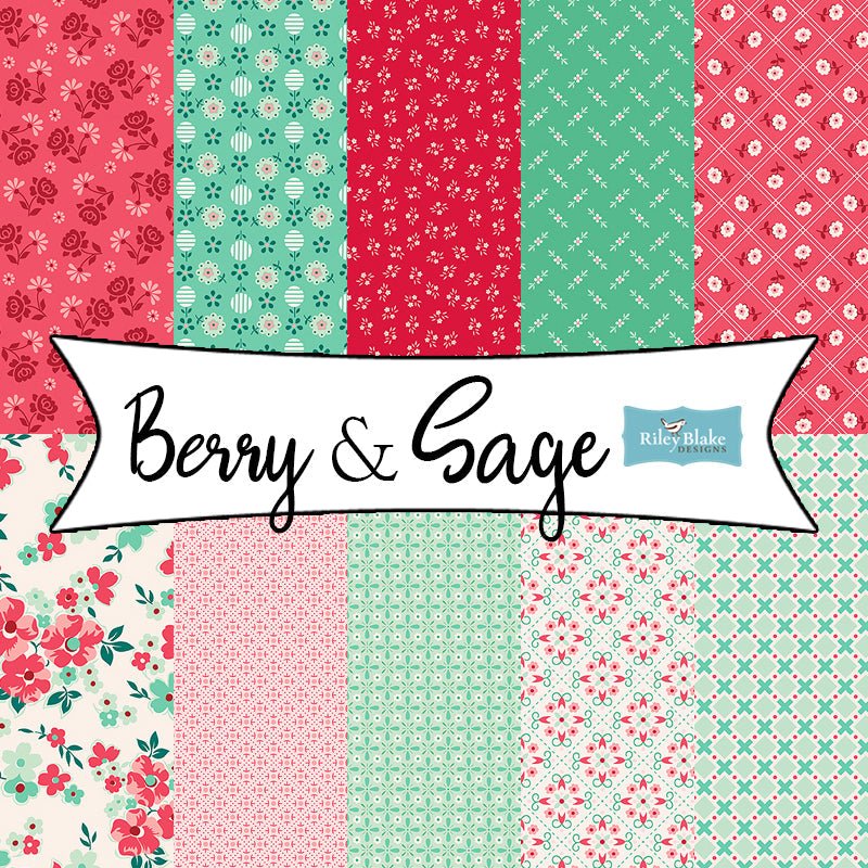 Berry & Sage by Lori Holt for Riley Blake Designs - Fort Worth Fabric Studio