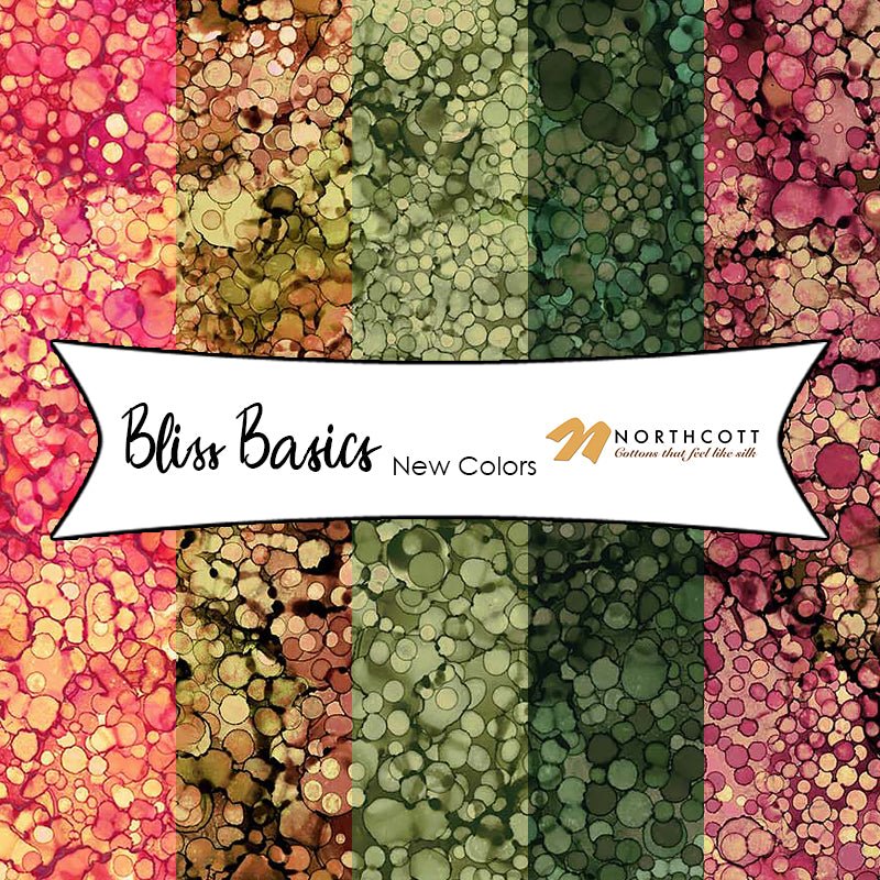 Bliss Basics (New Colors) from Northcott Fabrics - Fort Worth Fabric Studio