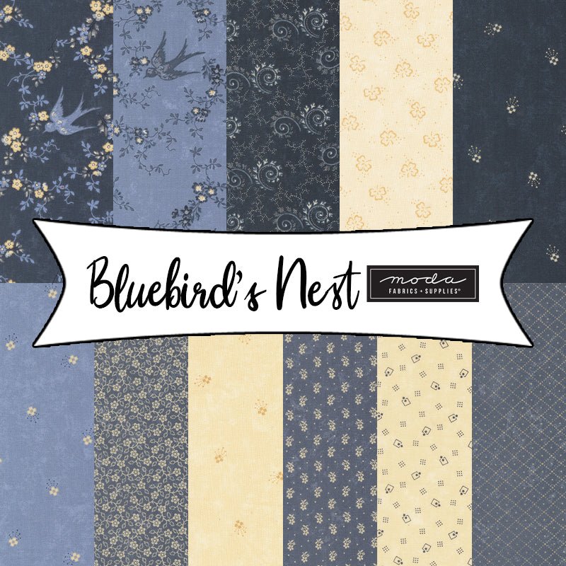 Bluebird's Nest by Kansas Troubles Quilters for Moda Fabrics - Fort Worth Fabric Studio
