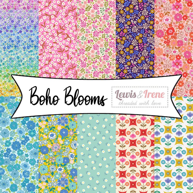 Boho Blooms by Lewis & Irene - Fort Worth Fabric Studio