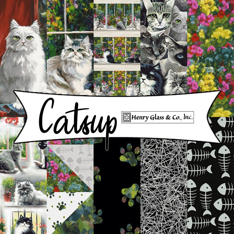 Catsup by City Art Studio for Henry Glass Fabrics - Fort Worth Fabric Studio