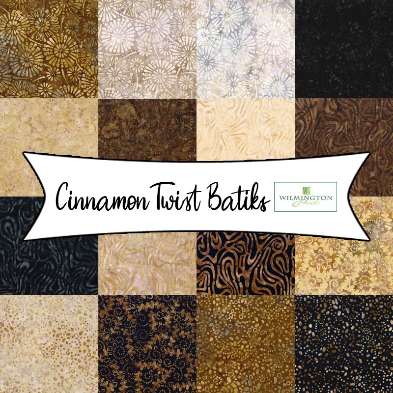 Cinnamon Twist Batiks from Wilmington Prints - Fort Worth Fabric Studio