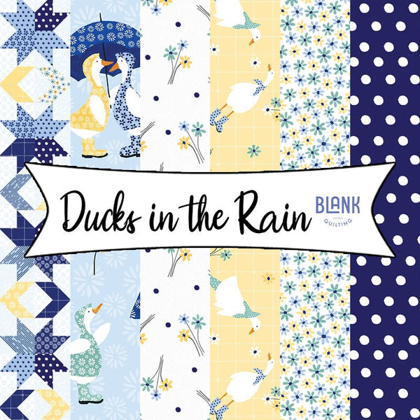Ducks in the Rain by Yvette St. Amant for Blank Quilting - Fort Worth Fabric Studio