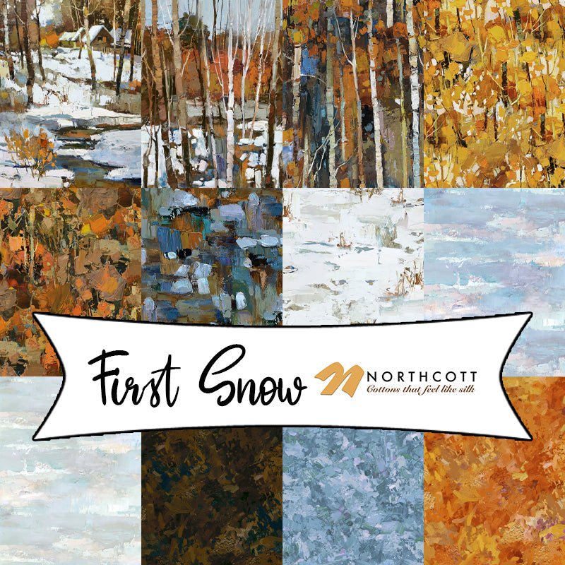First Snow by Iosif Derecichei for Northcott Fabrics - Fort Worth Fabric Studio