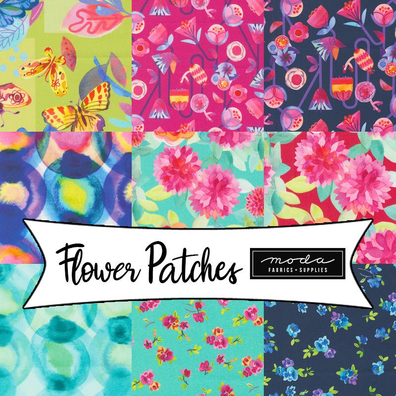 Flower Patches by Amarilys Henderson for Moda Fabrics - Fort Worth Fabric Studio