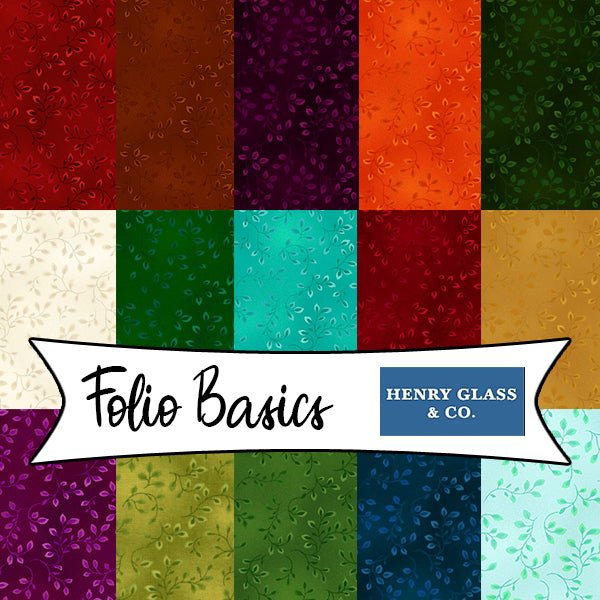 Folio Basics from Henry Glass Fabrics - Fort Worth Fabric Studio