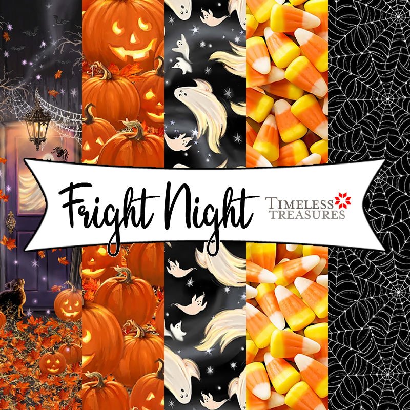 Fright Night by Dona Gelsinger for Timeless Treasures Fabrics - Fort Worth Fabric Studio