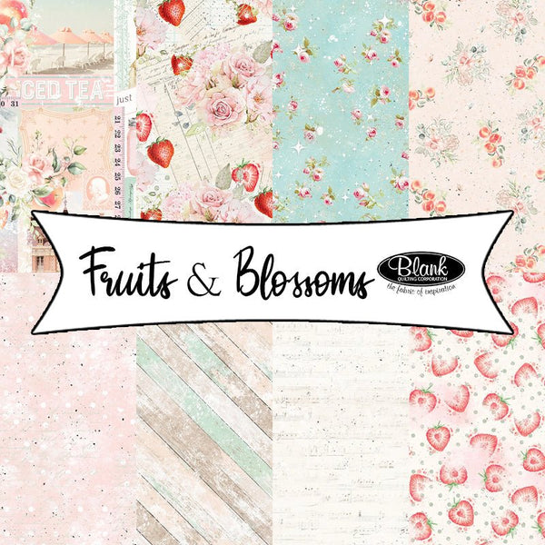 Fruits & Blossoms by Frank Garcia for Blank Quilting - Fort Worth Fabric Studio