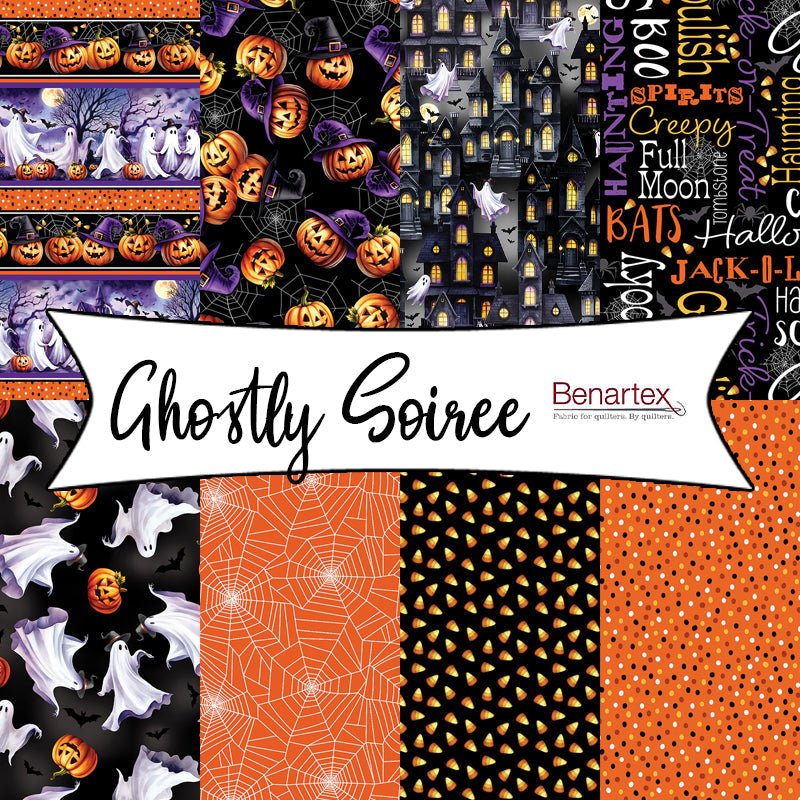 Ghostly Soiree by Nicole DeCamp for Benartex Fabrics - Fort Worth Fabric Studio