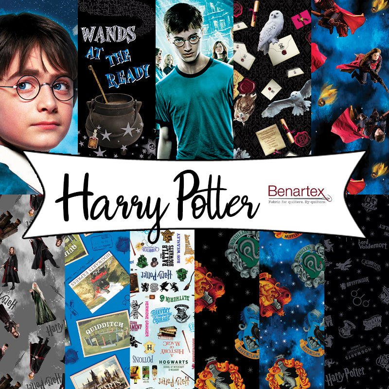 Harry Potter licensed by Warner Bros to Benartex Fabrics - Fort Worth Fabric Studio