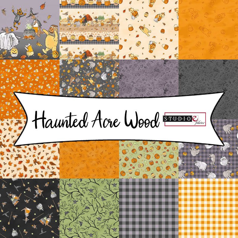 Haunted Acre Wood by W.A. Dodge for Studio E Fabrics - Fort Worth Fabric Studio