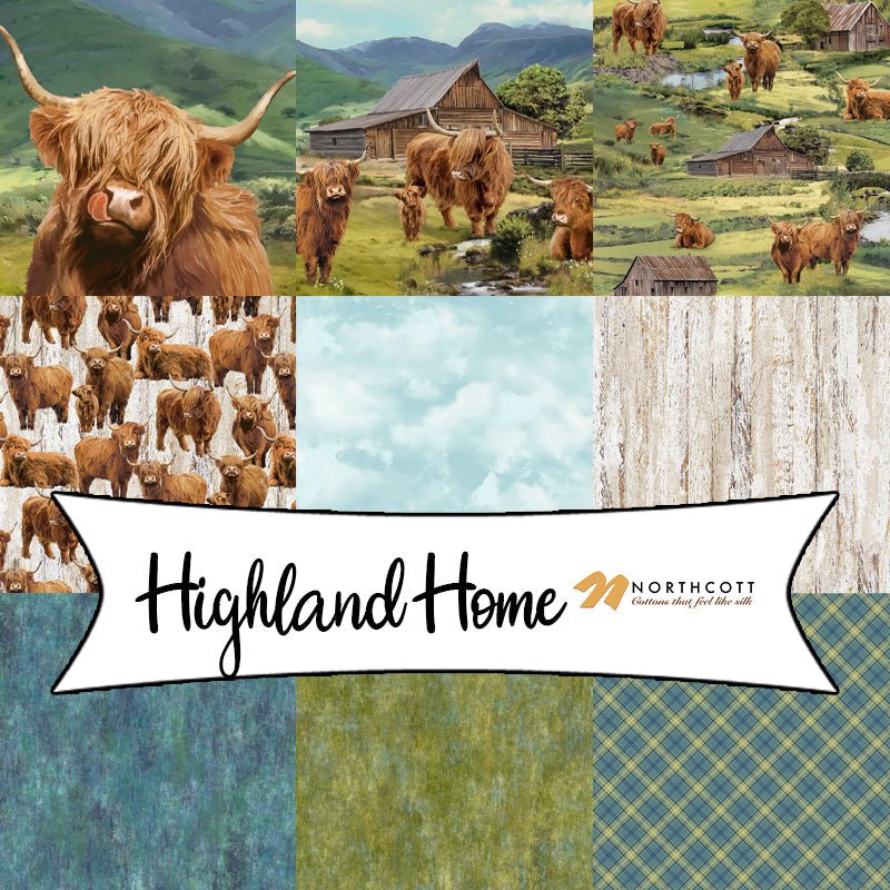 Highland Home by Jason Kirk for Northcott Fabrics - Fort Worth Fabric Studio