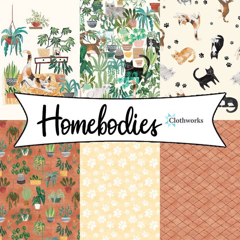 Homebodies by Mary Urban for Clothworks Fabrics - Fort Worth Fabric Studio