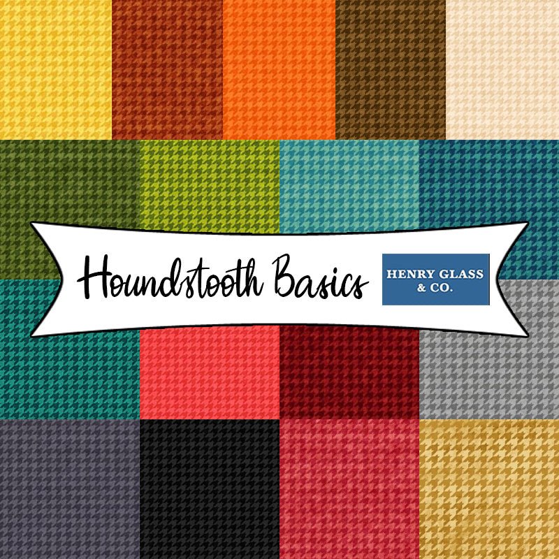 Houndstooth Basics from Henry Glass Fabrics - Fort Worth Fabric Studio