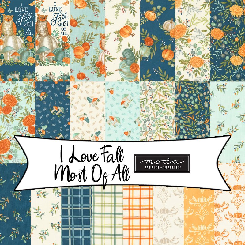 I Love Fall Most Of All by Deb Strain for Moda Fabrics - Fort Worth Fabric Studio