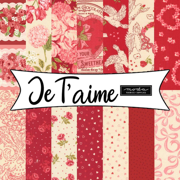 Je T'aime by Stacy Iest Hsu for Moda Fabrics - Fort Worth Fabric Studio
