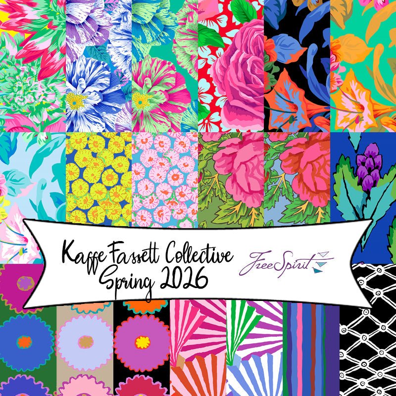 Kaffe Fassett Collective Spring 2026 from Free Spirit Fabrics - Fort Worth Fabric Studio