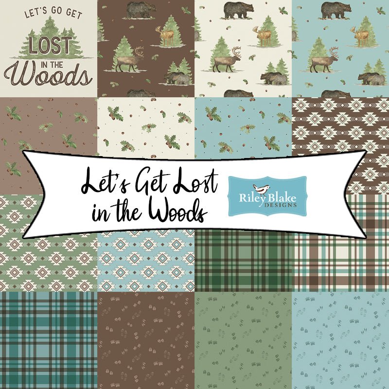 Let's Get Lost in the Woods by Tara Reed for Riley Blake Designs - Fort Worth Fabric Studio