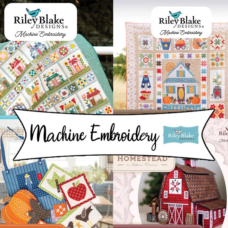 Machine Embroidery by Riley Blake - Fort Worth Fabric Studio