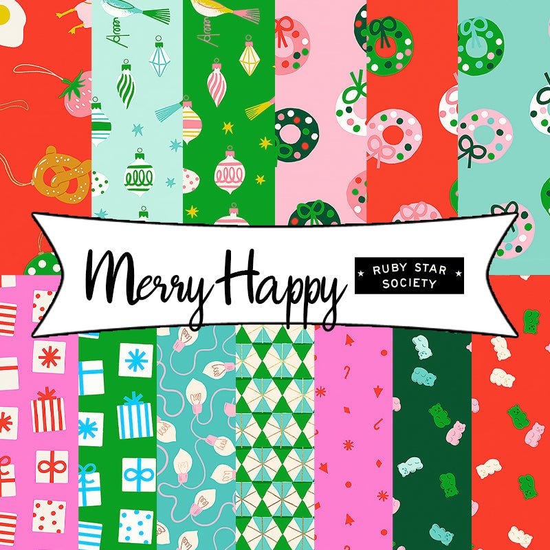 Merry Happy by Kimberly Knight for Ruby Star Society - Fort Worth Fabric Studio