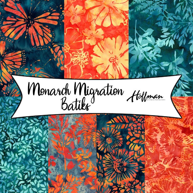 Monarch Migration Bali Batiks from Hoffman Fabrics - Fort Worth Fabric Studio
