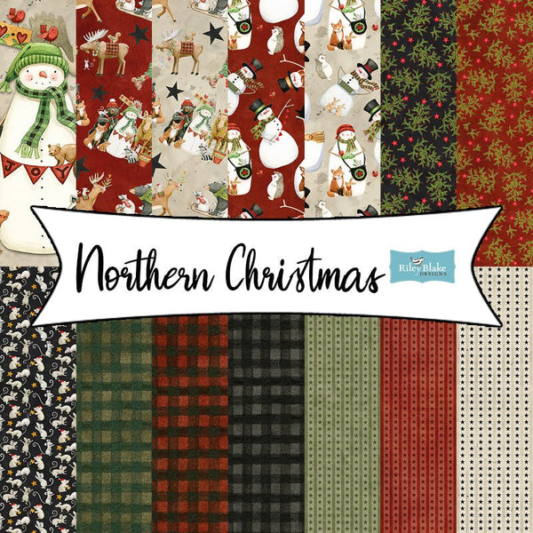 Northern Christmas by Teresa Kogut for Riley Blake Designs - Fort Worth Fabric Studio
