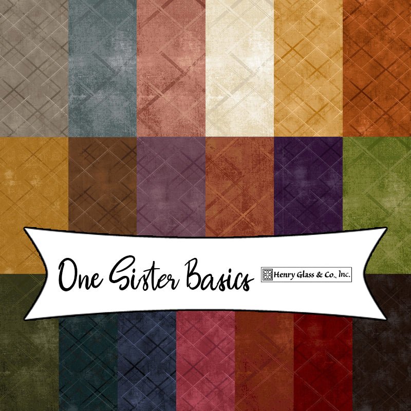 One Sister Basics by Janet Rae Nesbitt for Henry Glass Fabrics - Fort Worth Fabric Studio