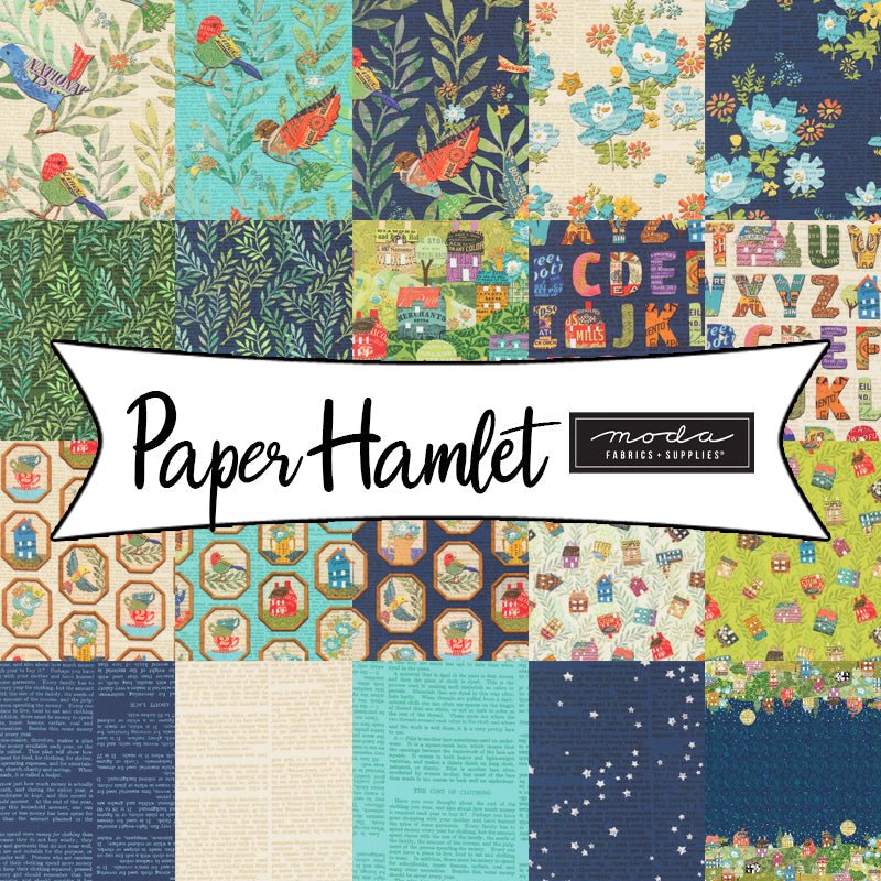 Paper Hamlet by Cathe Holden for Moda Fabrics - Fort Worth Fabric Studio