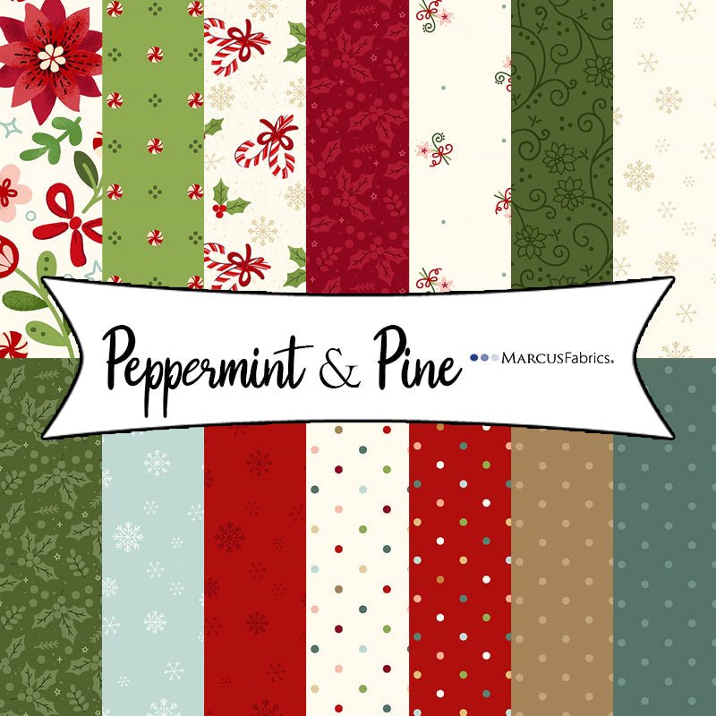 Peppermint & Pine by Jennie Jo Lamb for Marcus Fabrics - Fort Worth Fabric Studio