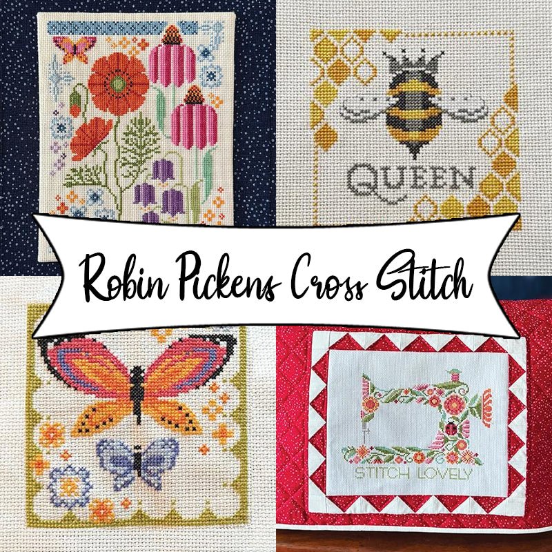 Robin Pickens Cross Stitch - Fort Worth Fabric Studio