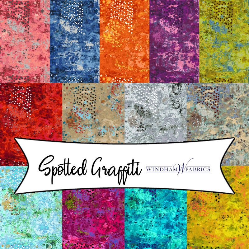 Spotted Graffiti by Marcia Derse for Windham Fabrics - Fort Worth Fabric Studio