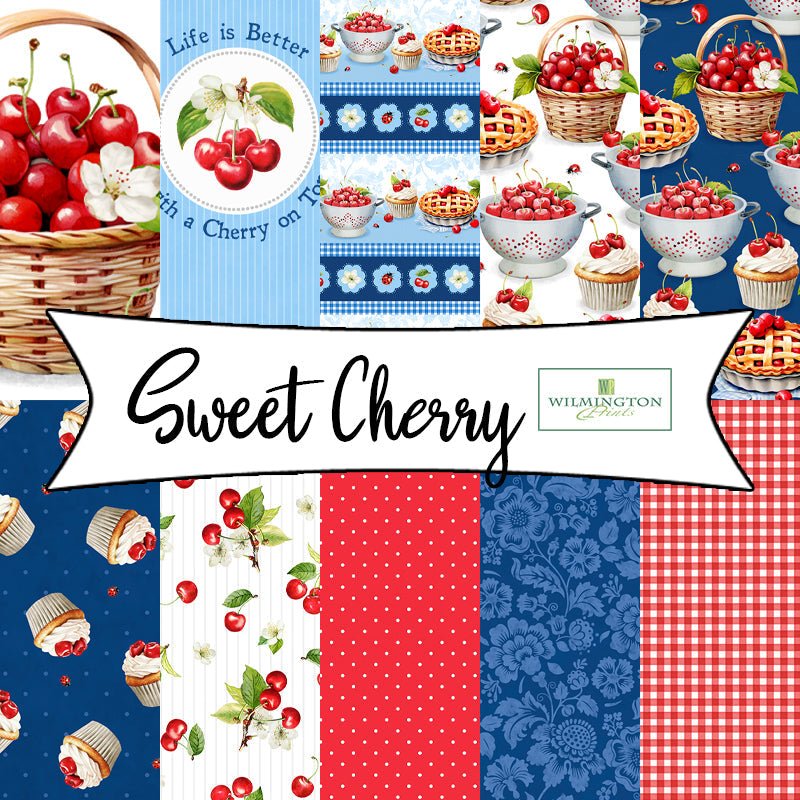 Sweet Cherry by Anne Rowan for Wilmington Prints - Fort Worth Fabric Studio