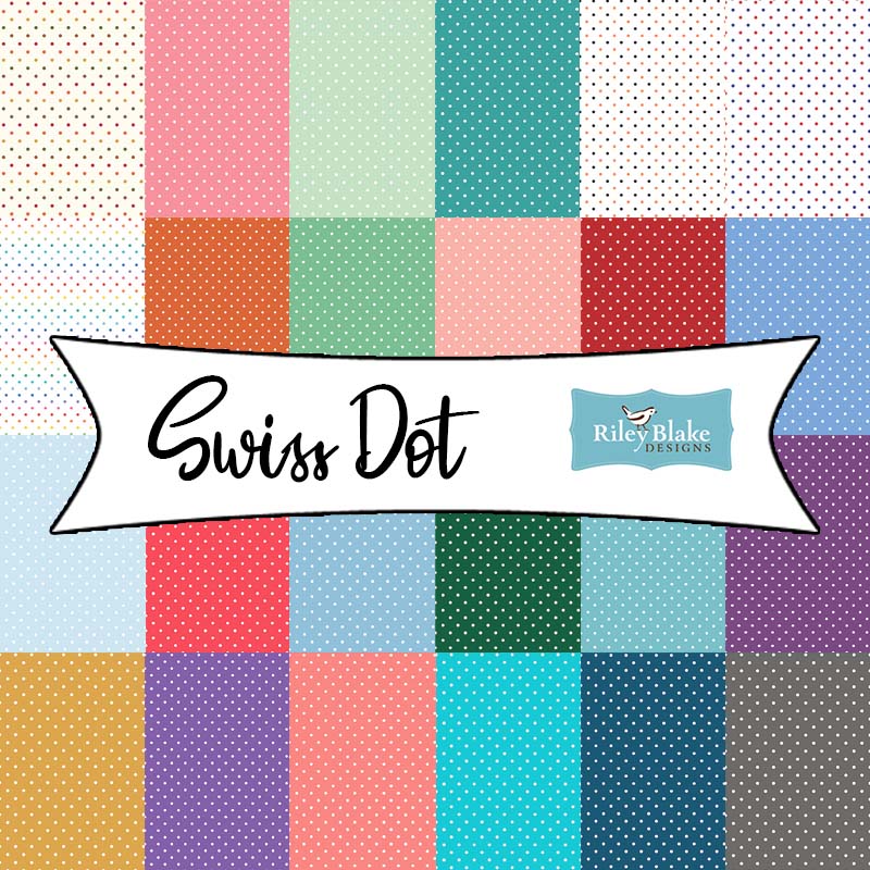 Swiss Dot from Riley Blake Designs - Fort Worth Fabric Studio