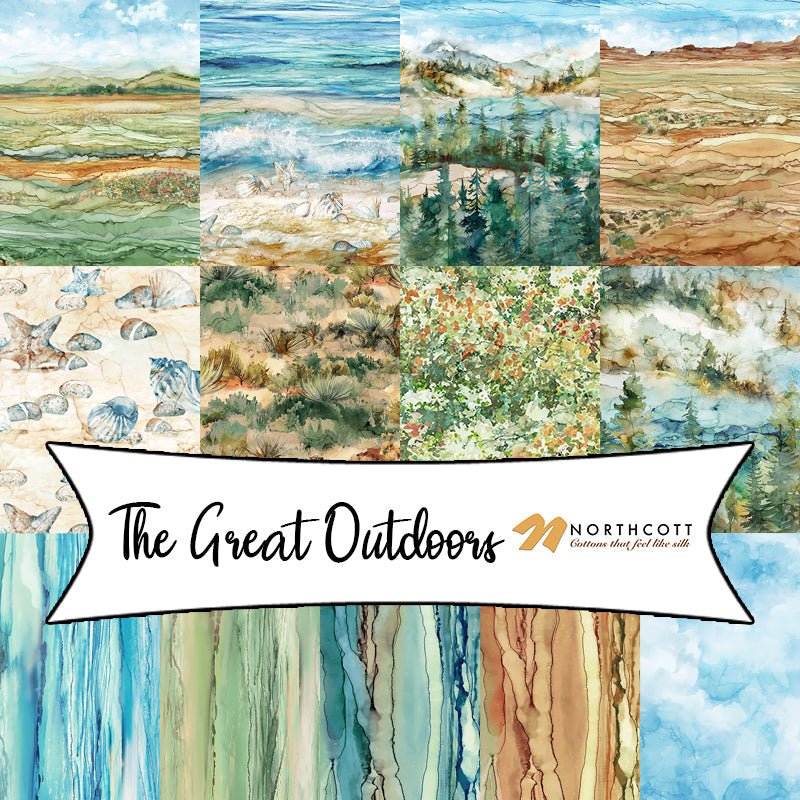 The Great Outdoors by Deborah Edwards & Melanie Samra for Northcott Fabrics - Fort Worth Fabric Studio