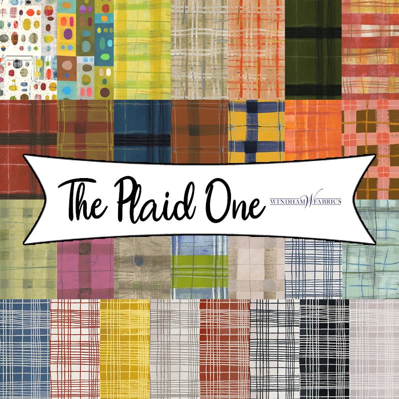 The Plaid One by Marcia Derse for Windham Fabrics - Fort Worth Fabric Studio