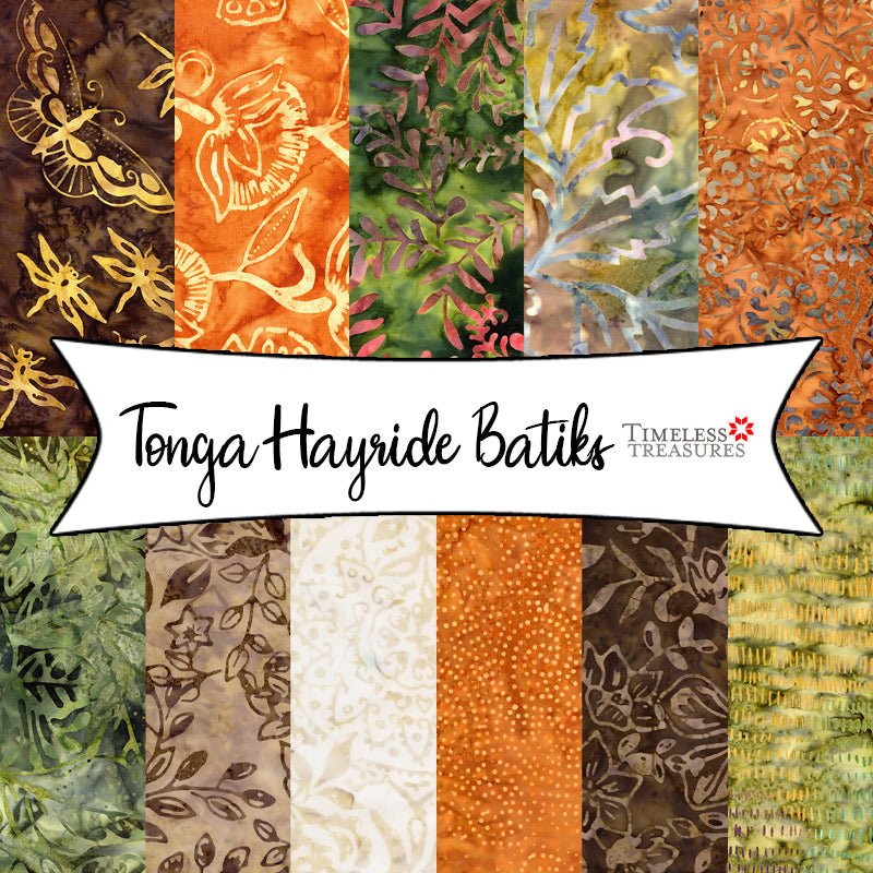 Tonga Hayride Batiks from Timeless Treasures Fabrics - Fort Worth Fabric Studio