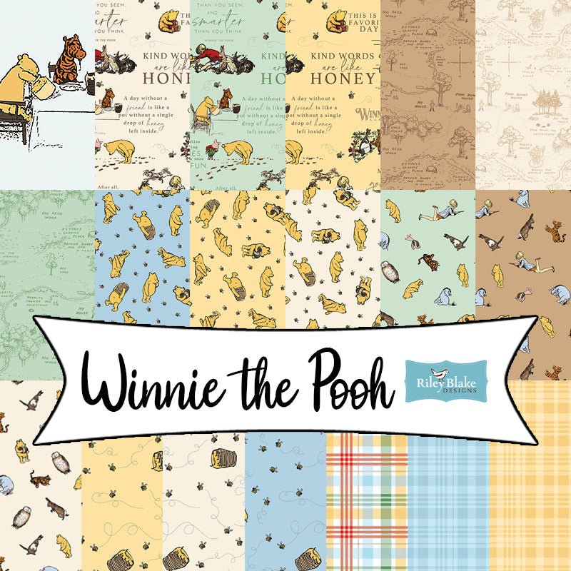 Winnie the Pooh by Echo Park Paper Co. for Riley Blake Designs - Fort Worth Fabric Studio